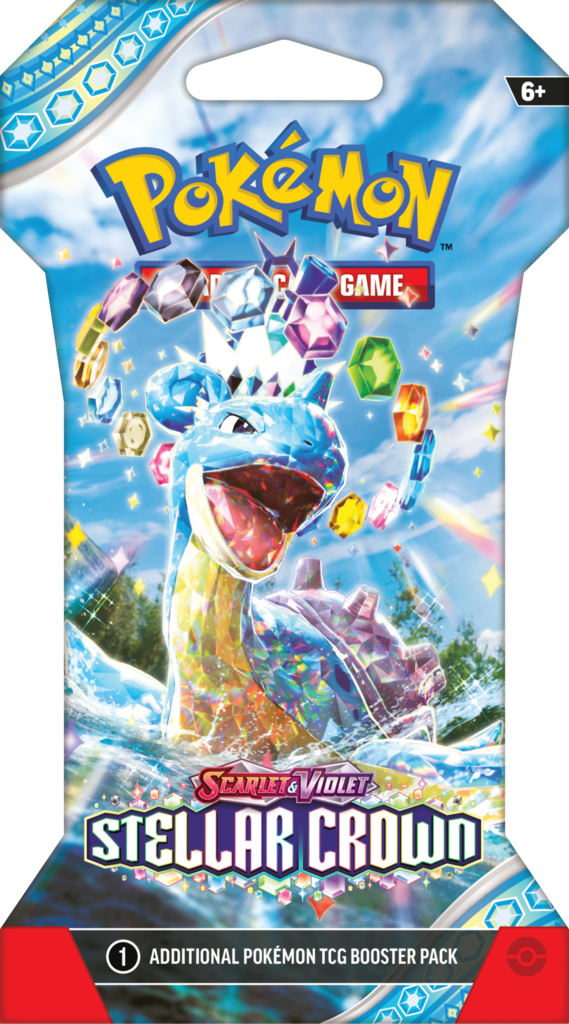 Miniatura: Pokémon TCG: Scarlet & Violet - Stellar Crown - Sleeved Booster