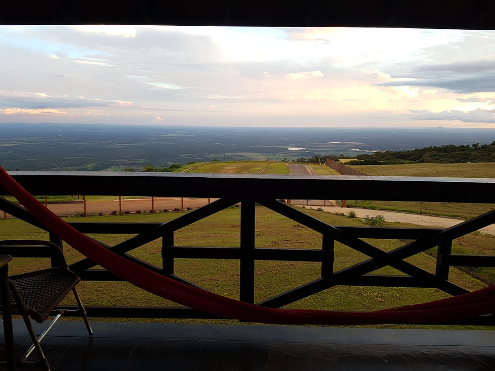 View from pousada