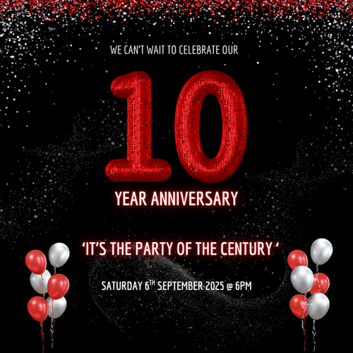 10 Year Anniversary Party Tickets | Studio B PA