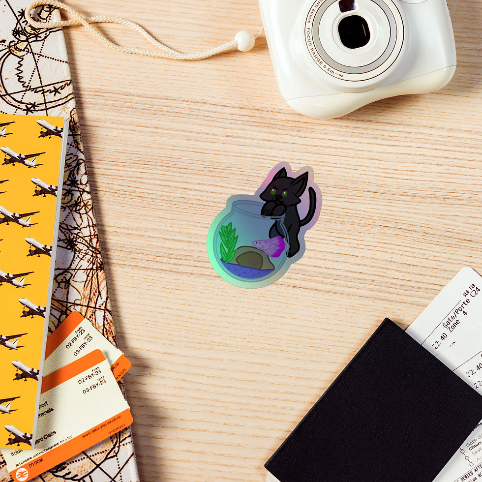 Thumbnail: Not The Beta Holographic Sticker