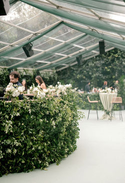 Marquee for drinks reception