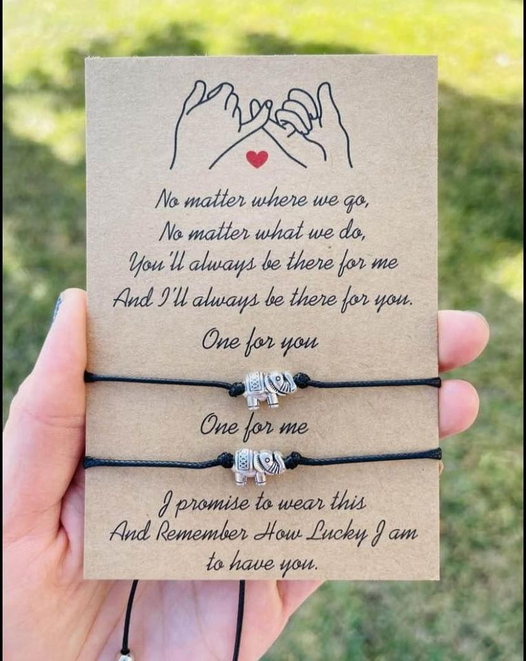 Elephant Themed Friendship Bracelet