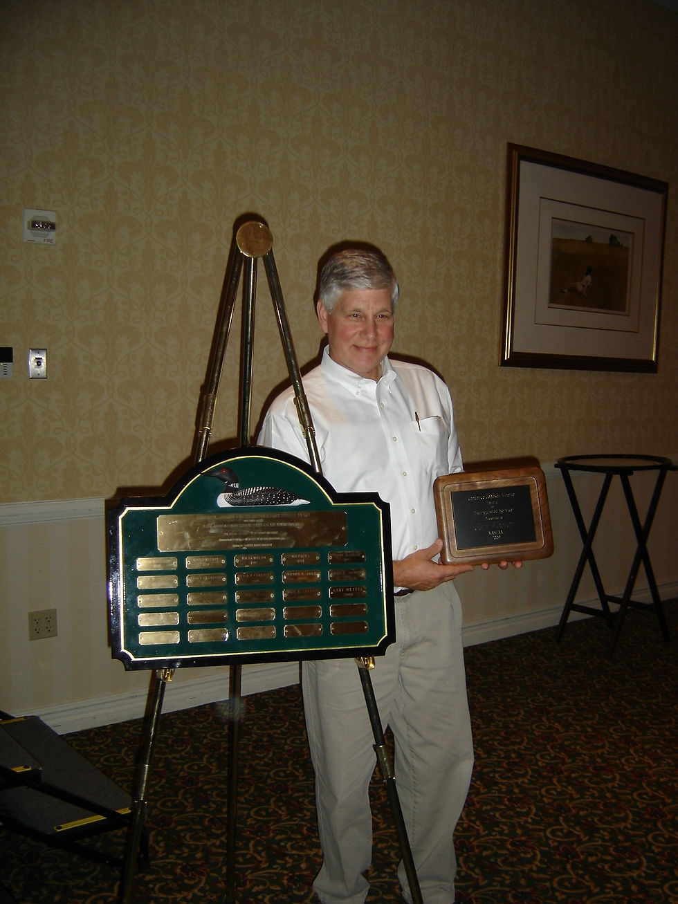 Gary and Both Plaques.JPG