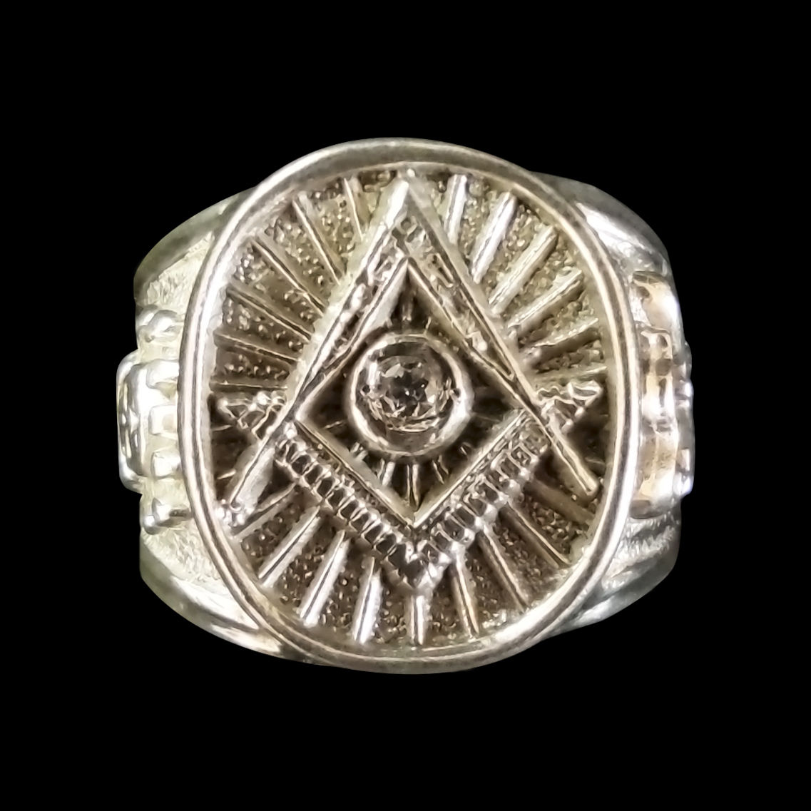 Anillo Maestro Zirconia y Plata