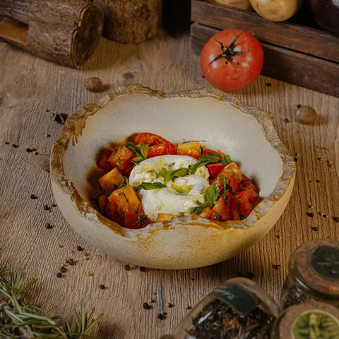 burrata at Craft Cabo