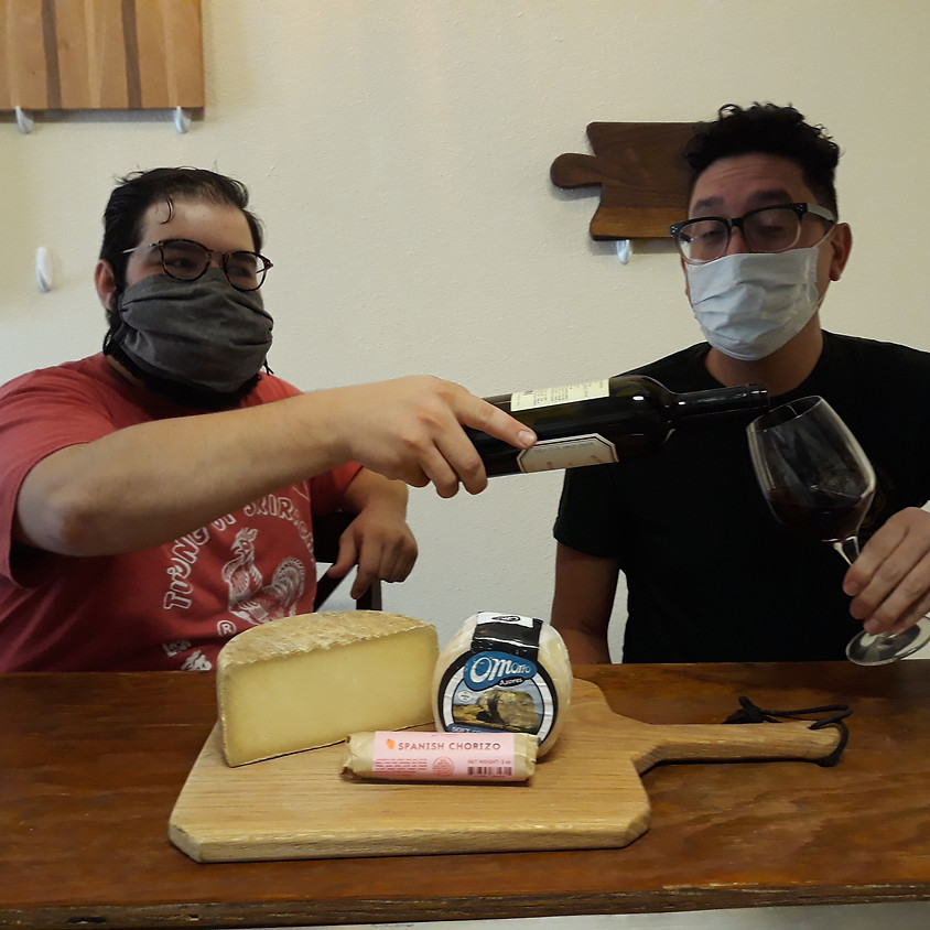 Saturday Wine, Cheese, and Charcuterie Delivery 8/1