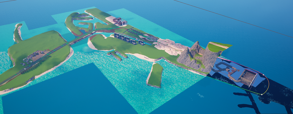 Shattered World Second Level Birds Eye View