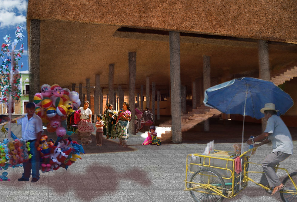 VUE SUD EST DE LA PLACE