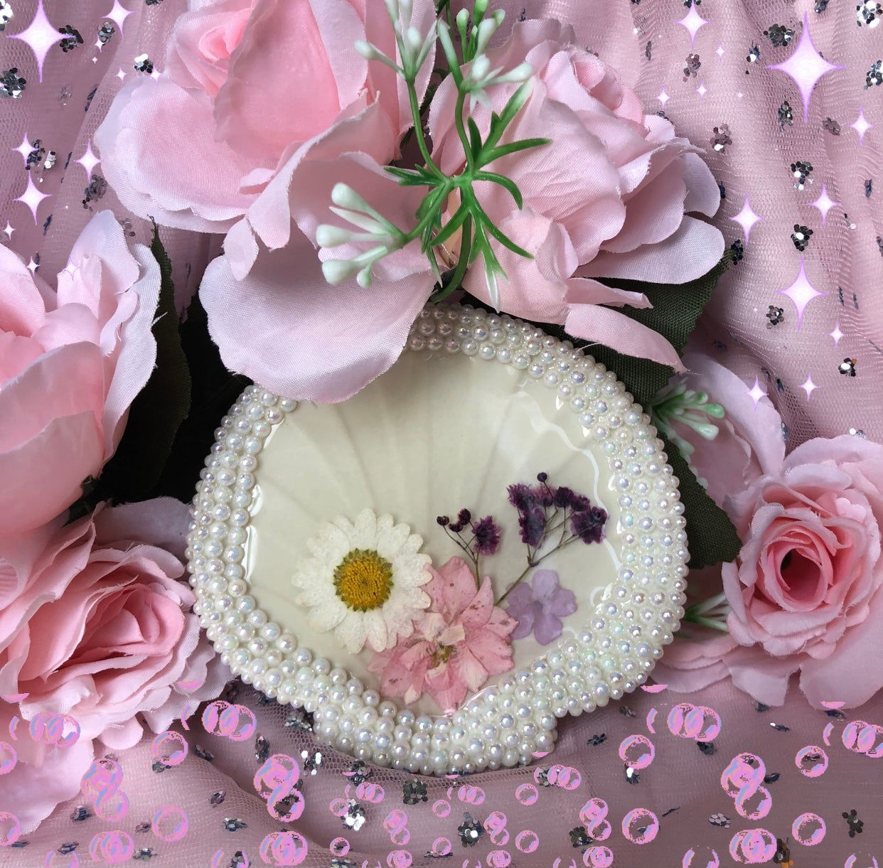 Sally's Vintage Seashell Trinket Dish