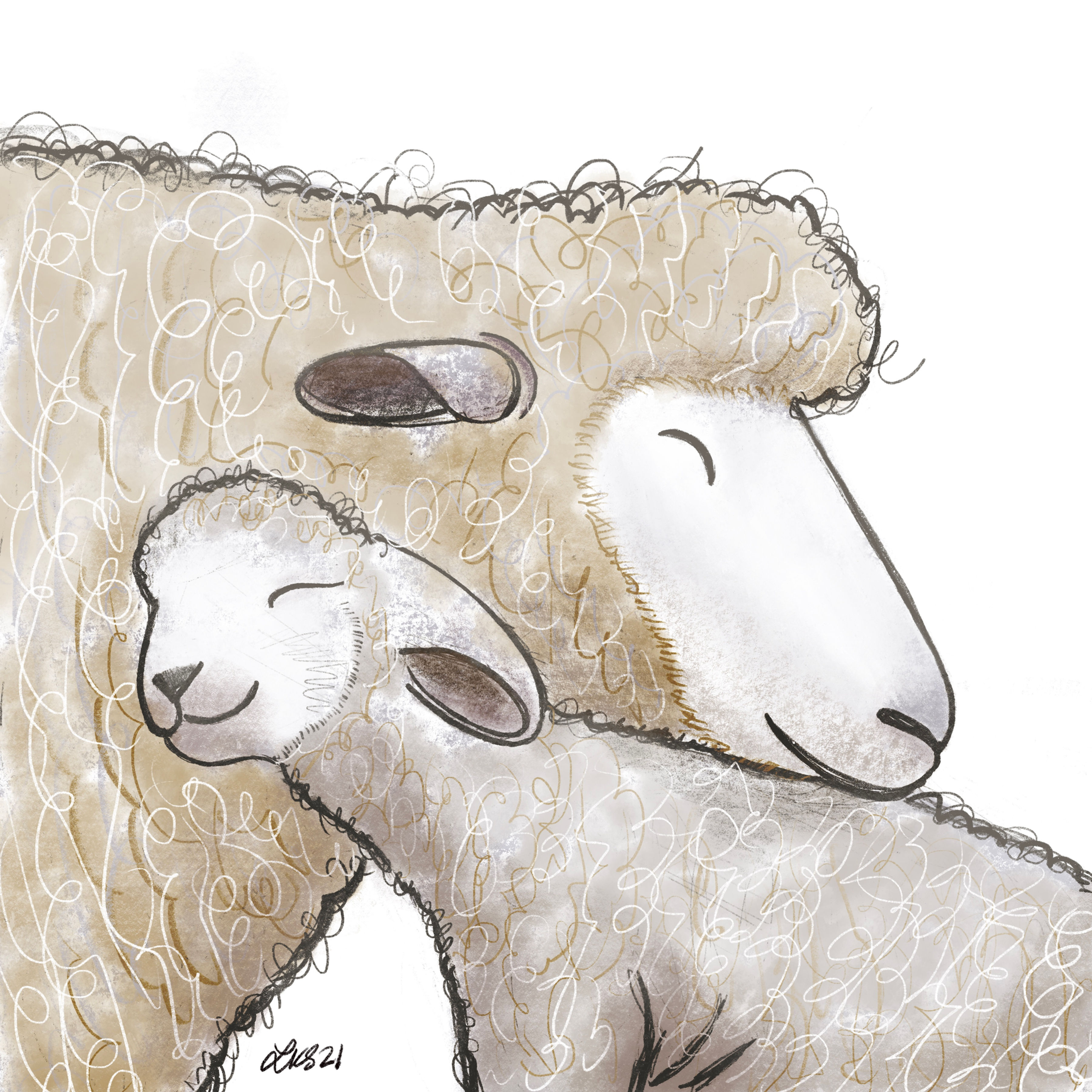 Snuggle Ewe
