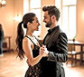 Private ballroom dance lesson in Montreal with professional instructor guiding student