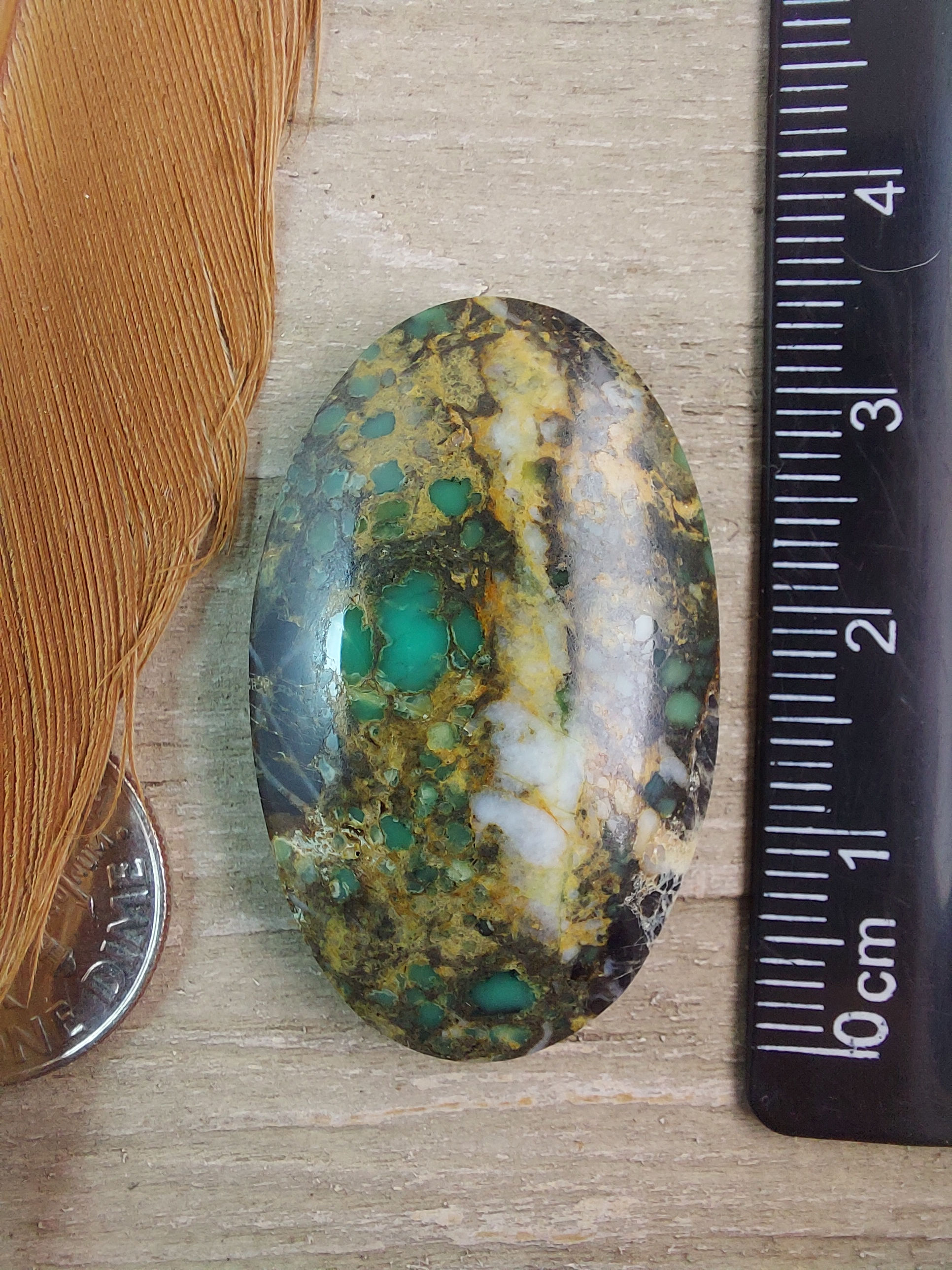 Happy Variscite w/ Quartz