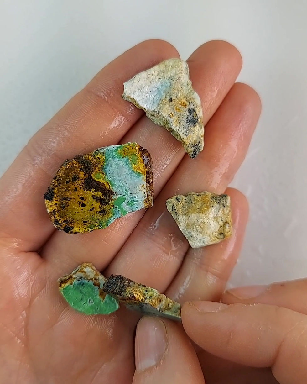 Thumbnail: Willie's Limelight Turquoise - Rough #306