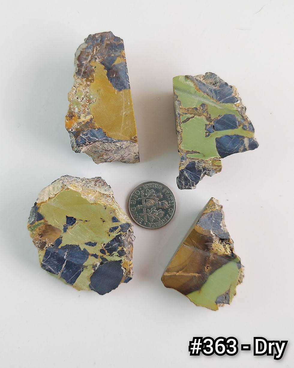 Thumbnail: Chameleon Variscite - Rough #363
