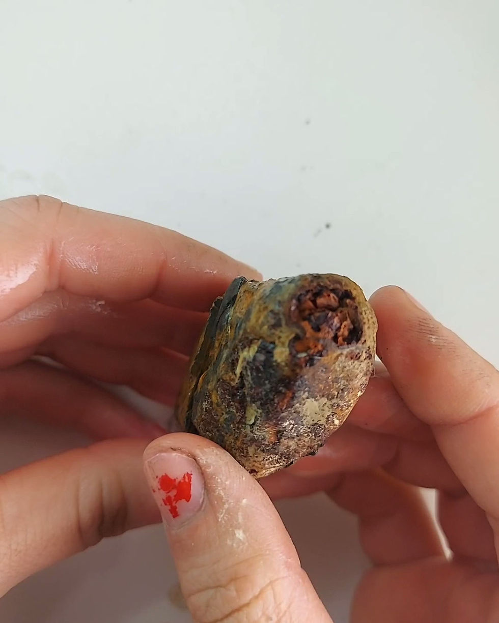 Thumbnail: Rusted Lily Variscite - Rough #408