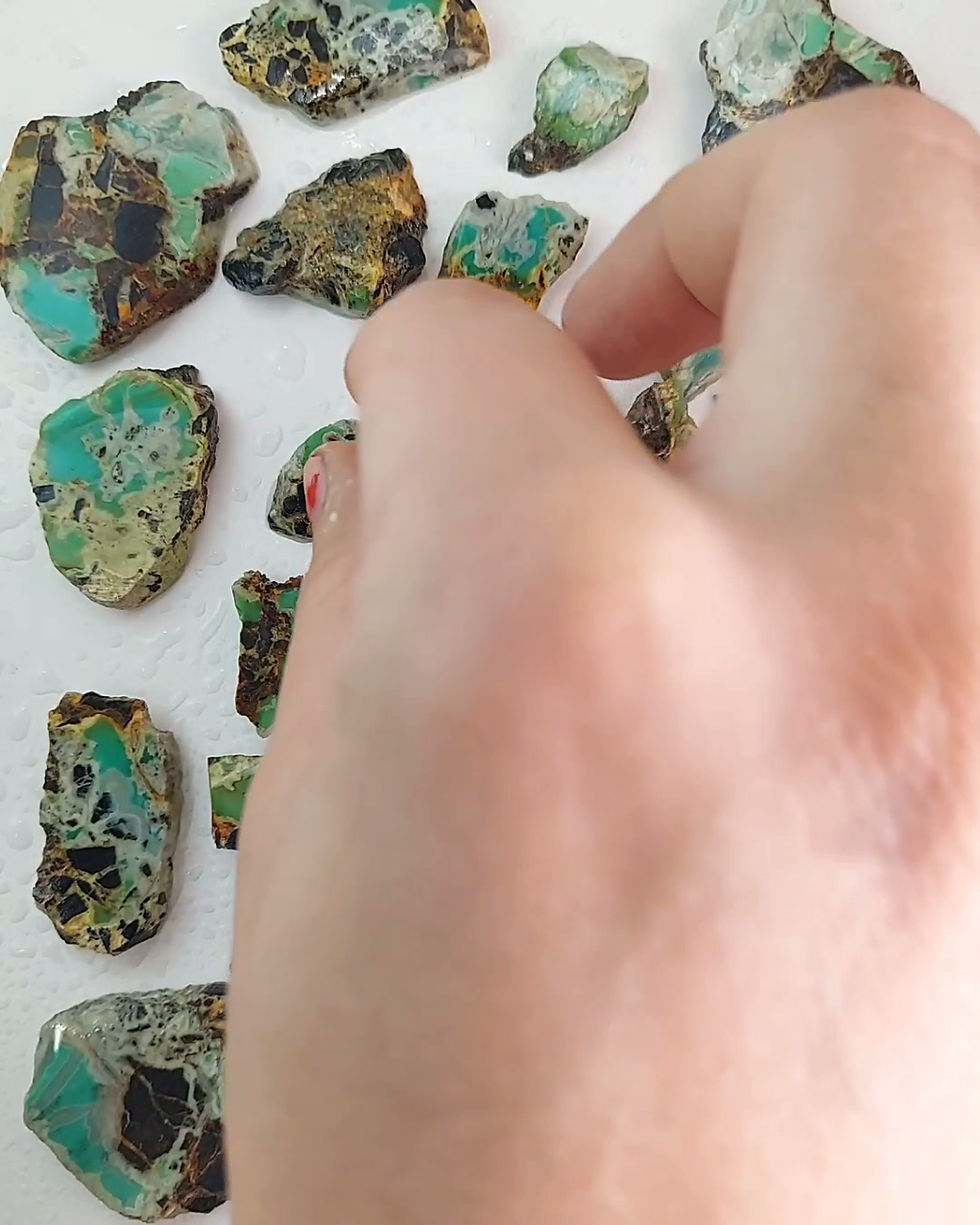 Thumbnail: Happy Variscite - Rough #418