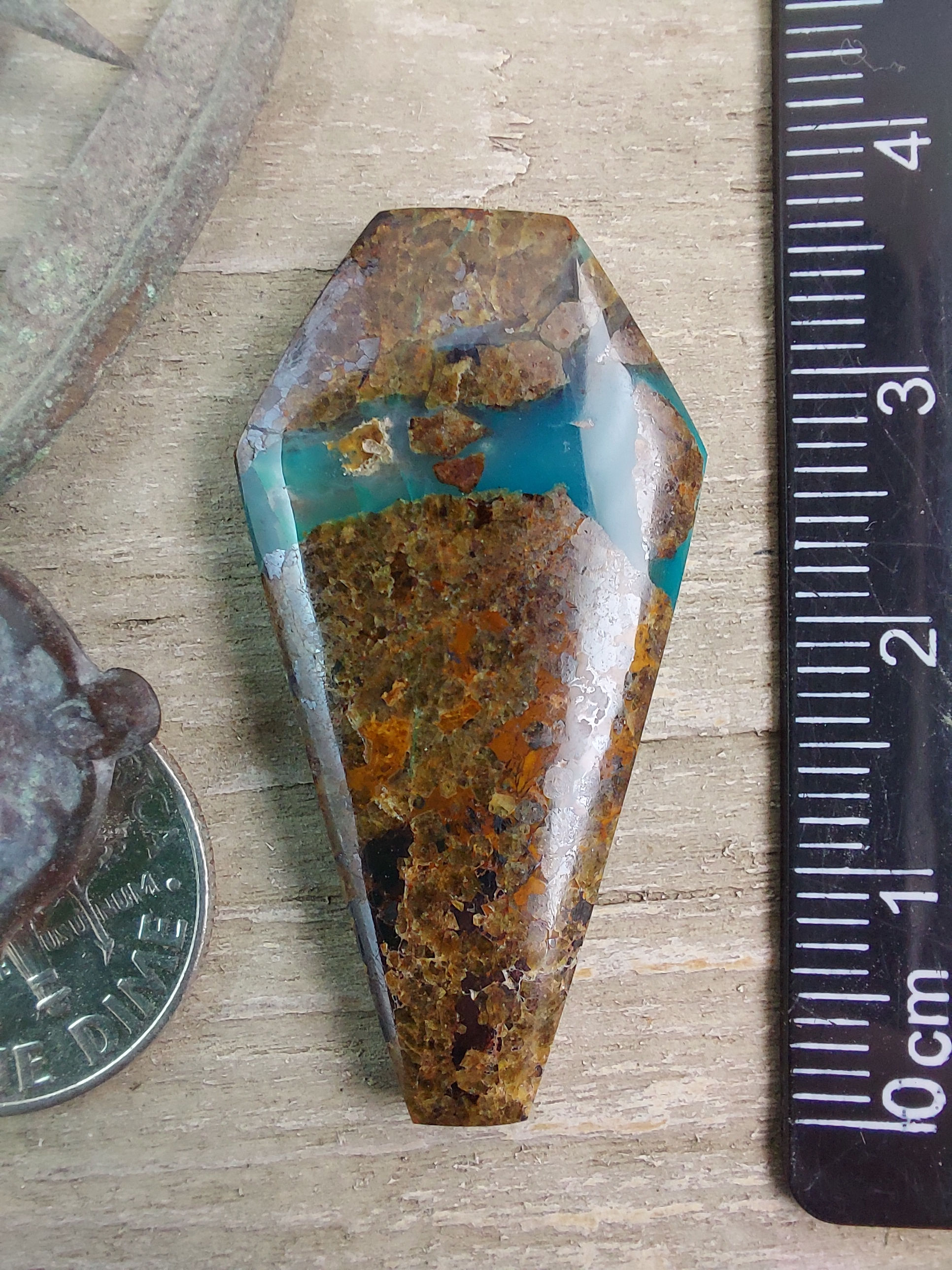 Nevada Gem Silica Coffin