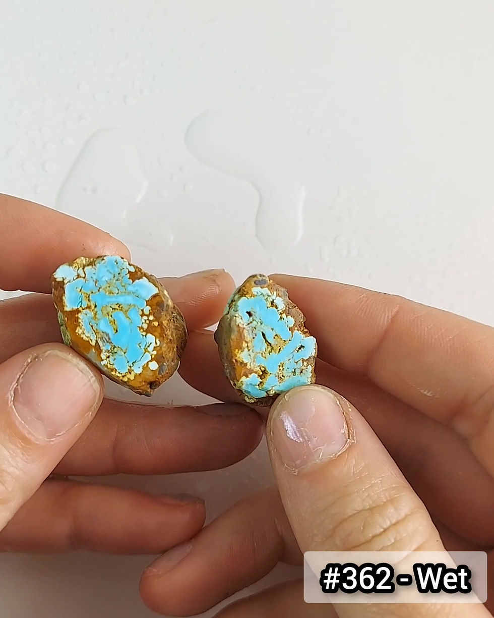 Thumbnail: Willie's Wildflower Turquoise - Rough #362