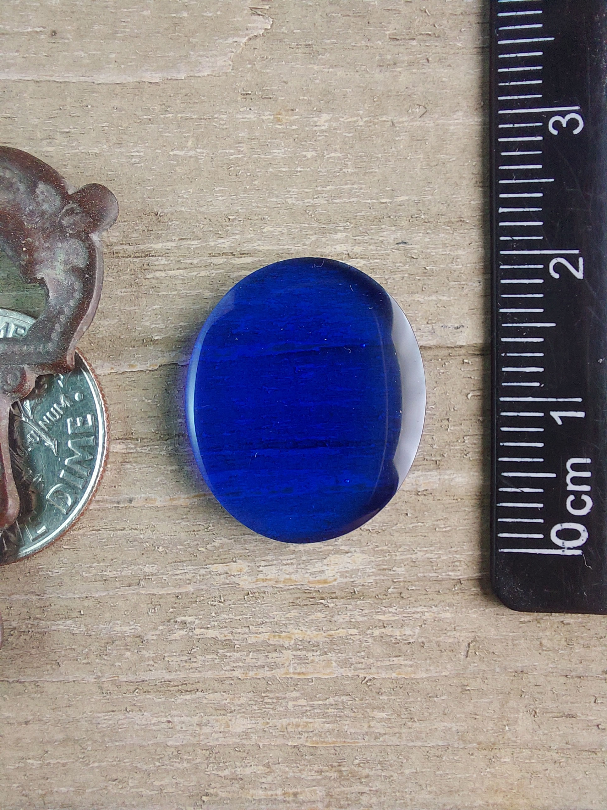 Antique NV Cobalt Glass