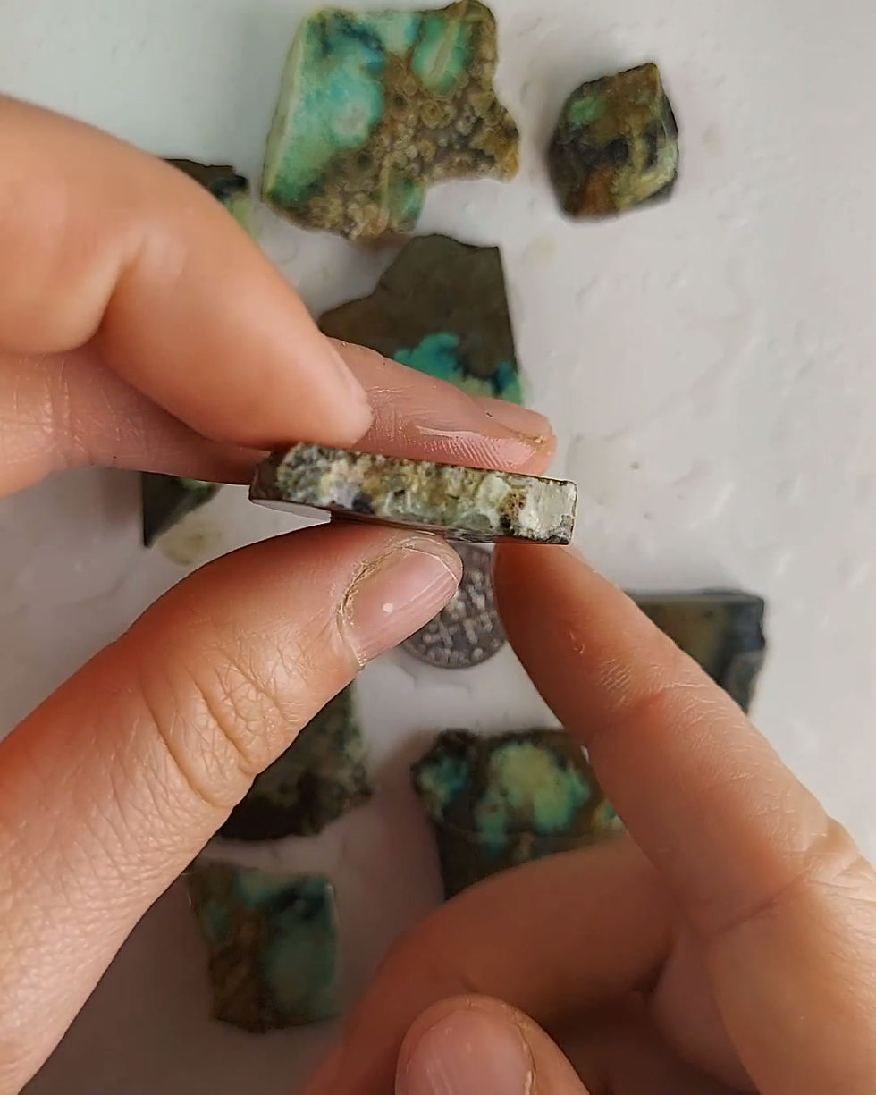 Thumbnail: Happy Variscite - Rough #454