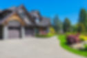 Custom built luxury house with nicely tr