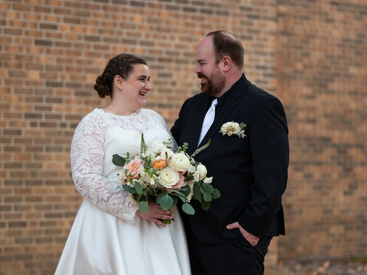 Anne and Dan's wedding at Wild Ridge Golf Course in Eau Claire, WI