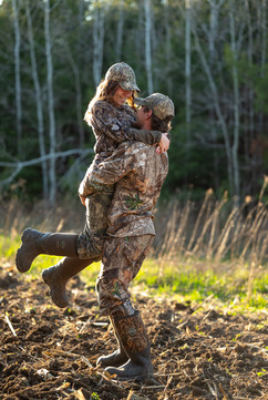 Country wedding proposal