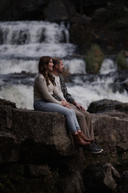 Where to take engagement photos near the Baldwin, WIsconsin