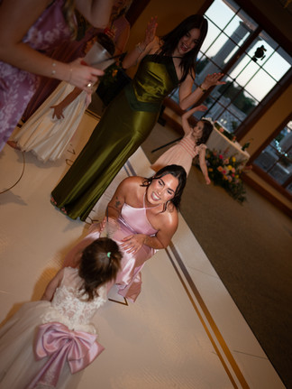 fun reception photos