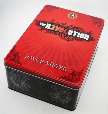 Two-Piece Tin Case, Specialty Packaging, Embossing, Laminating