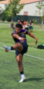 Along with his four tries, Man of the Match Andrew Wulf (pictured), kicked reliably out of hand.