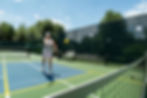 Penny resumed her normal activities and is back in action on the court!
