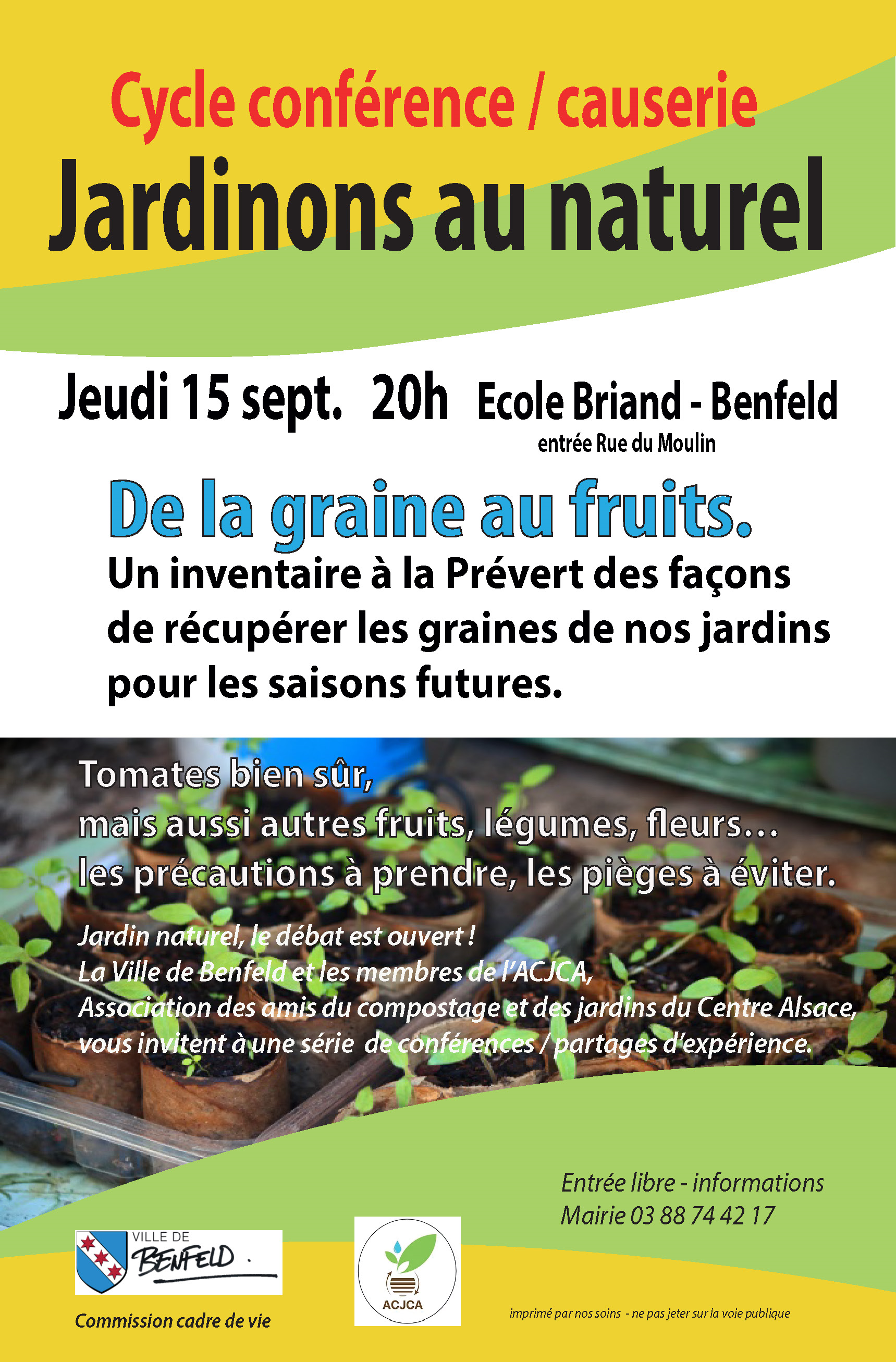 De la graine au fruit. content media