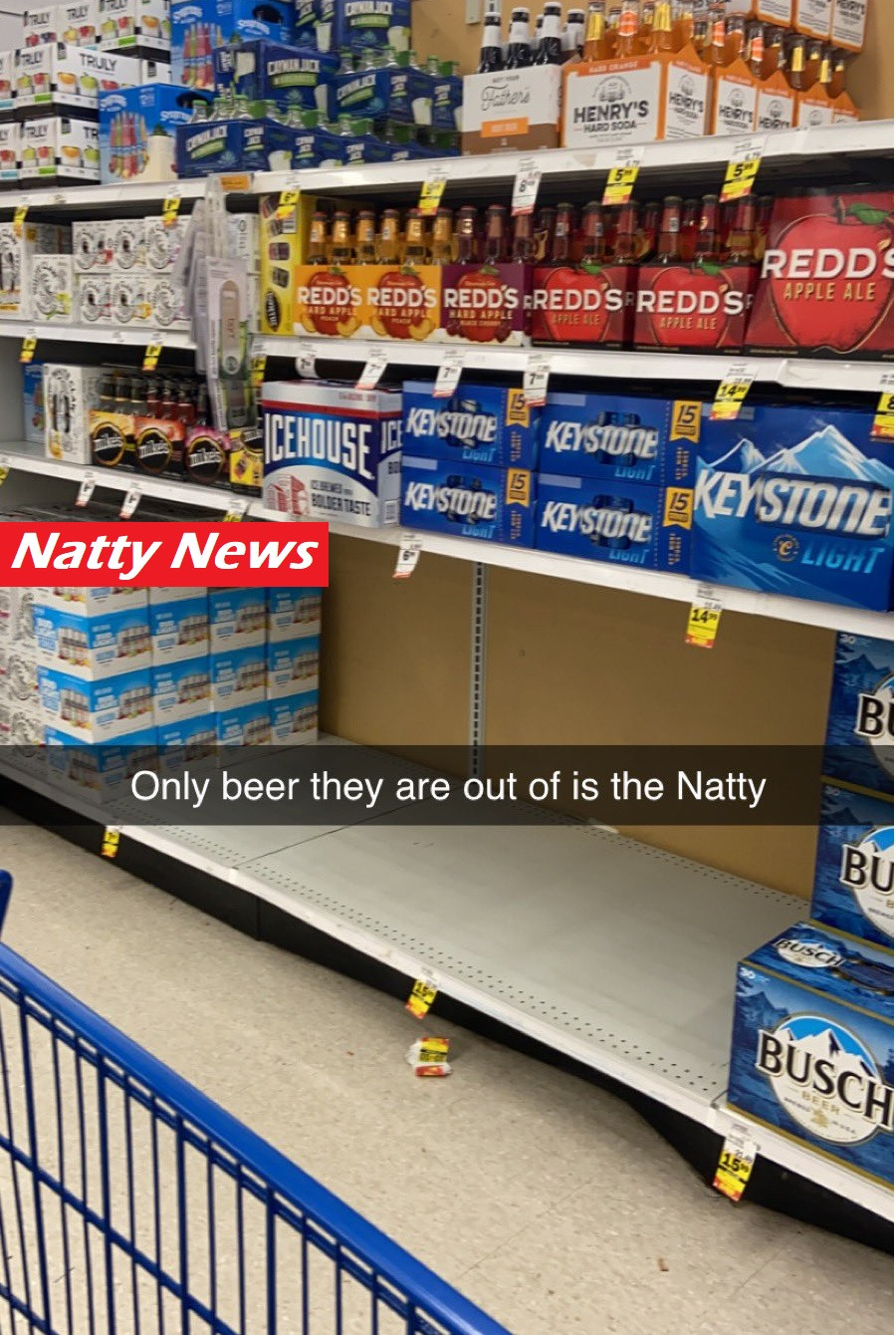 Natty Light The Official Beer Of Social Distancing