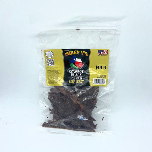 Mikey V’s Cowboy Black Pepper Beef Jerky Greenport Fire 🔥