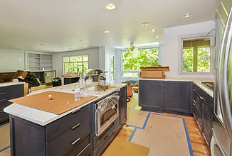 a remodeled kitchen