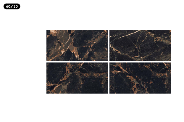 Küçük resim: Güral Milge Black 60x120 Granit Full Lapp.