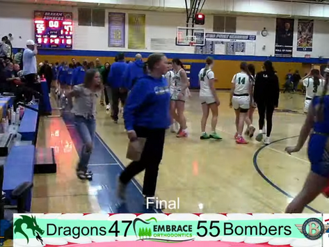 Lady Dragons Battle Bombers in Conference Matchup