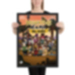 Disventure Camp Season 3: All Stars FRAMED POSTER