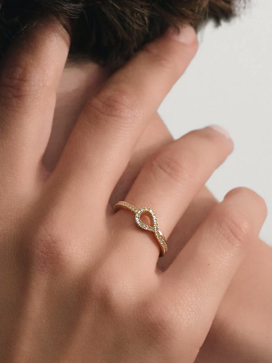 Miniatura: Anillo Infinite con pavé
