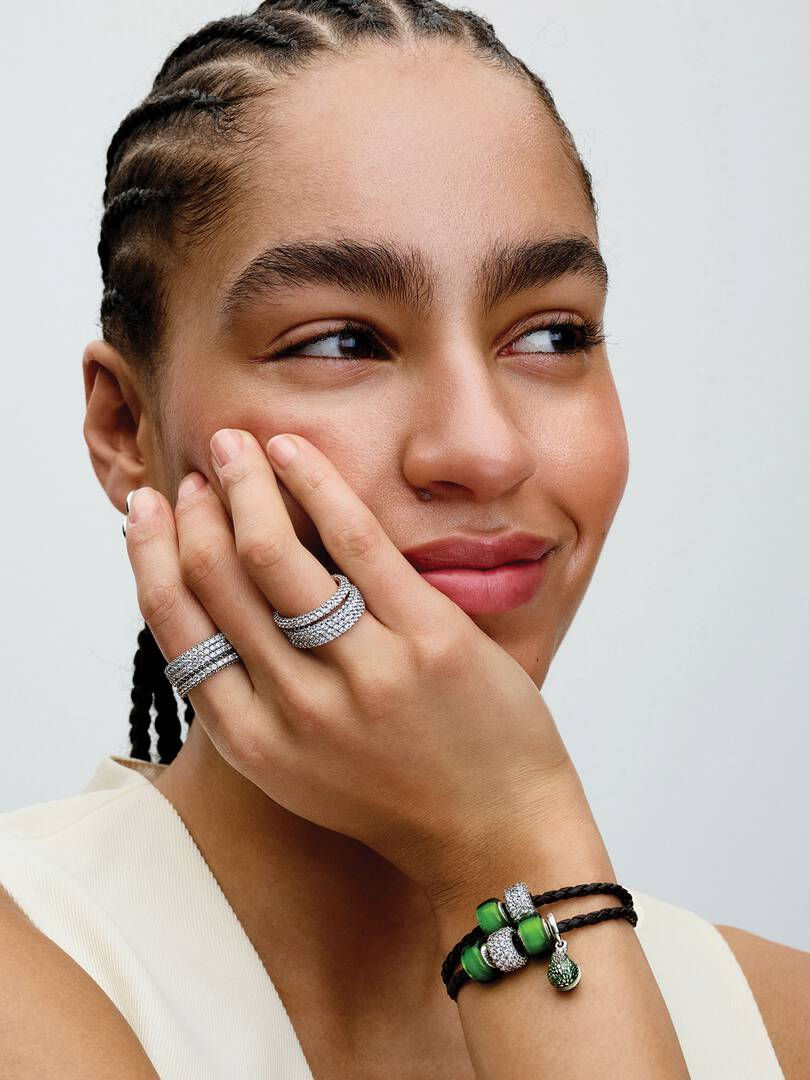 Miniatura: Charm Colgante Doble Aguacate