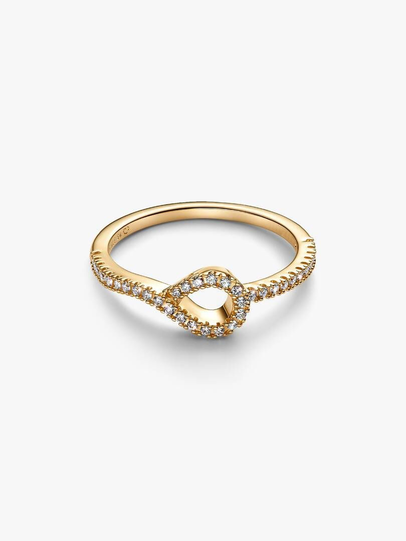 Miniatura: Anillo Infinite con pavé