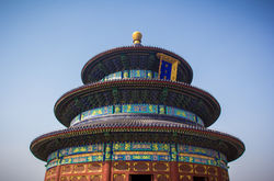 Colorful Buddhist Temple