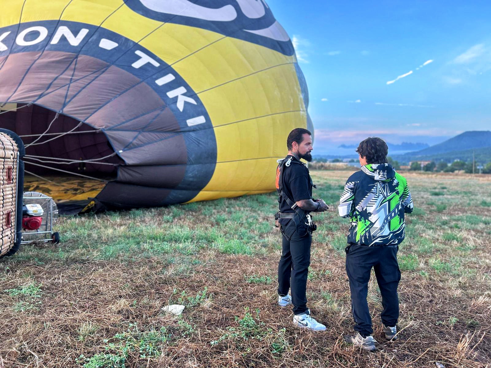 Paracaidismo en globo aerostático