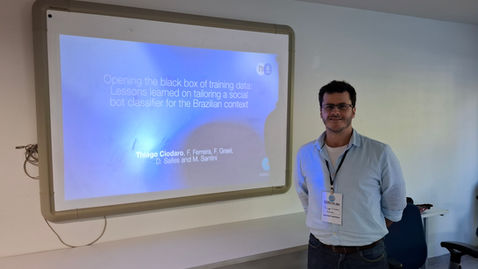 NetLab UFRJ apresenta modelo Gotcha para detecção de perfis inautênticos em conferência internacional