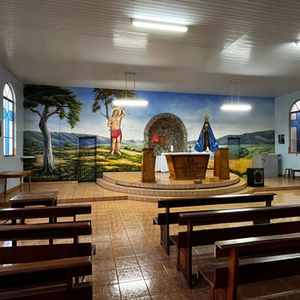 Capela São Sebastião - Vila São Sebastião- Vera Cruz do Oeste - PR