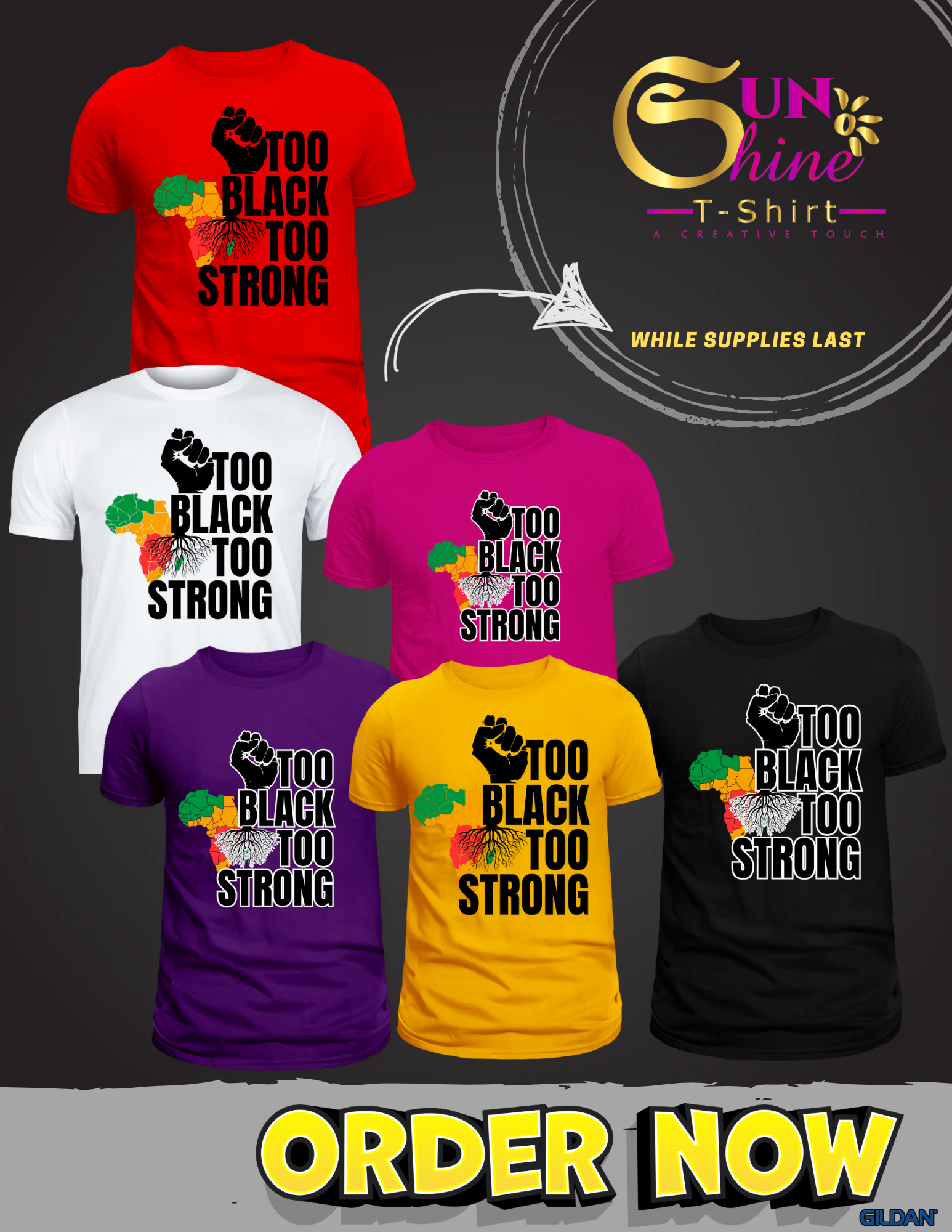 Too BLACK Too STRONG