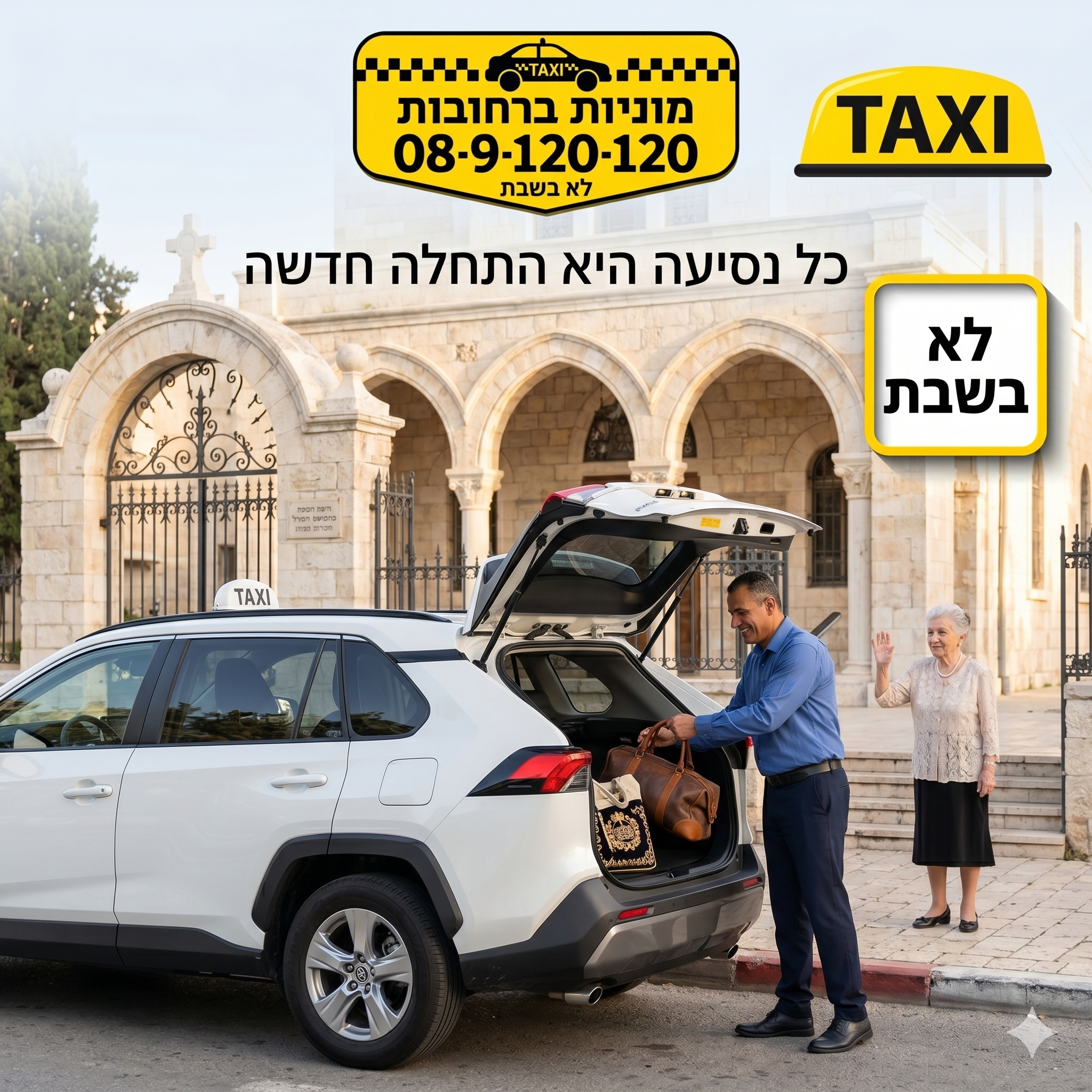 מוניות ברחובות: אירועים, חגיגות ונסיעה בטוחה