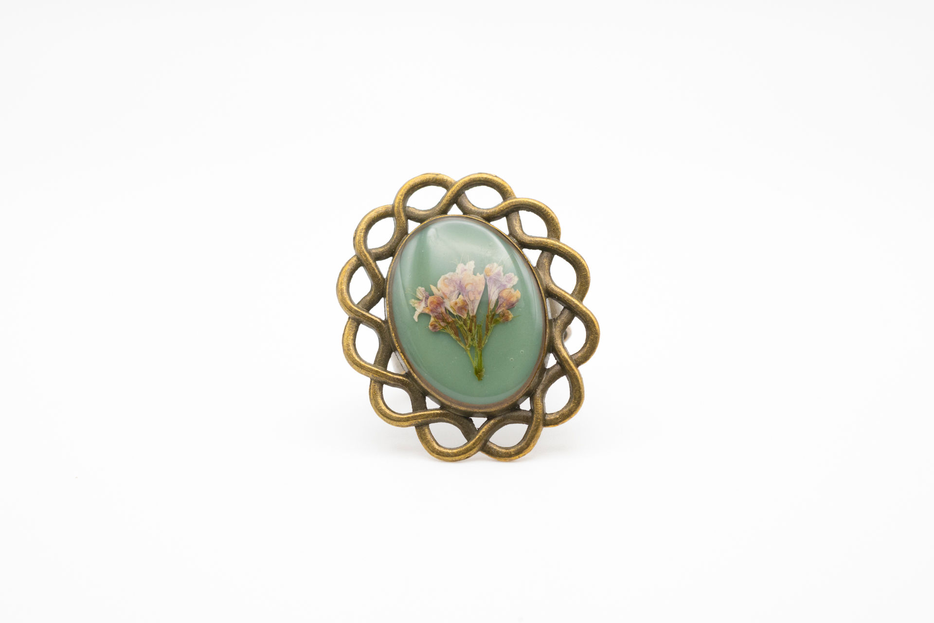 Anello con fiori di Valeriana
