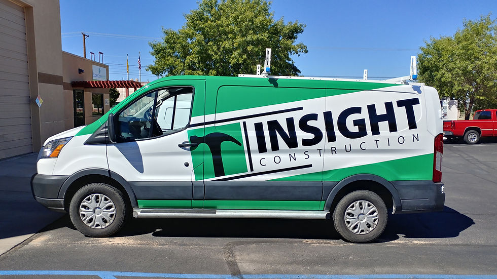 Ford Transit Vehicle Wrap / 3M 2080 Color Change film